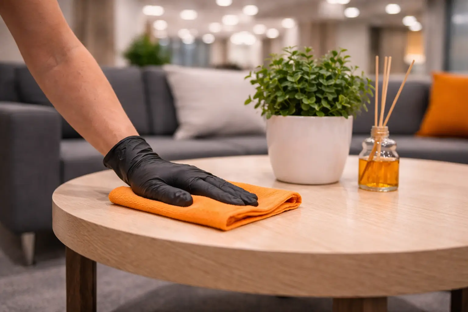 Polished Mall Floors