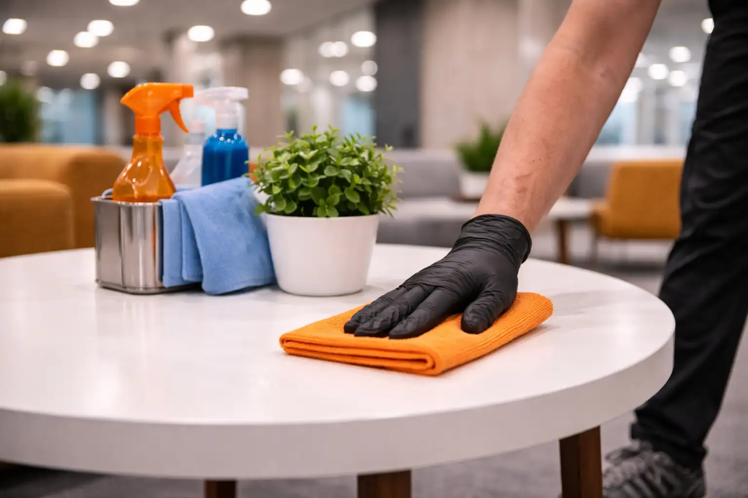 Atrium and Escalator cleaning